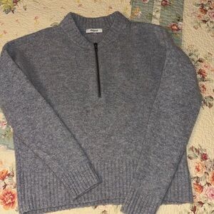 Madewell Quarter Zip sweater